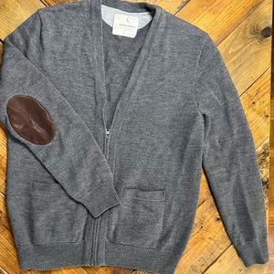 Men’s Wool Zip Cardigan